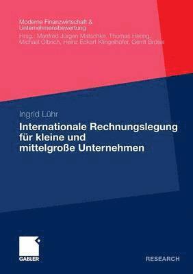 bokomslag Internationale Rechnungslegung fr kleine und mittelgroe Unternehmen