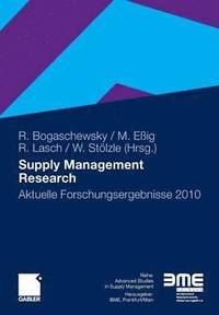 bokomslag Supply Management Research