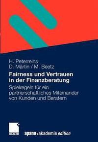 bokomslag Fairness und Vertrauen in der Finanzberatung
