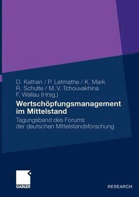 Wertschpfungsmanagement im Mittelstand 1