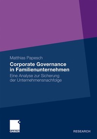 bokomslag Corporate Governance in Familienunternehmen