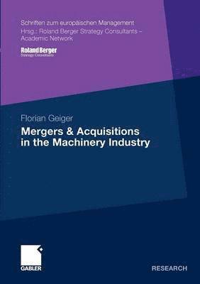 Mergers & Acquisitions in the Machinery Industry 1