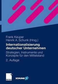 bokomslag Internationalisierung deutscher Unternehmen