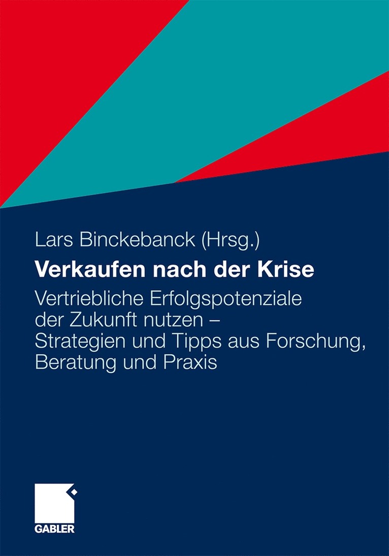 Lars Binckebanck - Verkaufen nach der Krise, Häftad