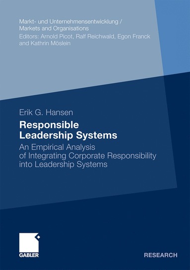 bokomslag Responsible Leadership Systems