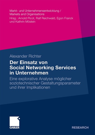 Alexander Richter - Der Einsatz von Social Networking Services in Unternehmen, Häftad