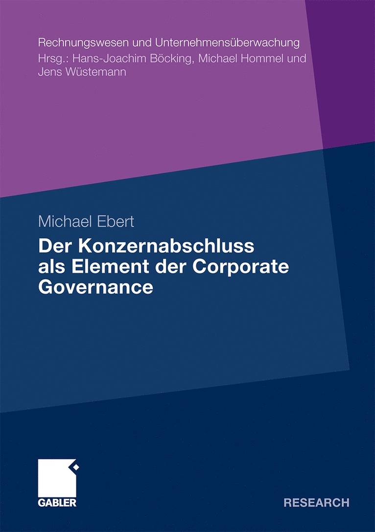 Der Konzernabschluss als Element der Corporate Governance 1