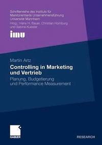 bokomslag Controlling in Marketing und Vertrieb