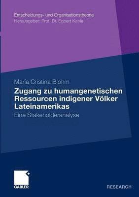 bokomslag Zugang zu humangenetischen Ressourcen indigener Vlker Lateinamerikas