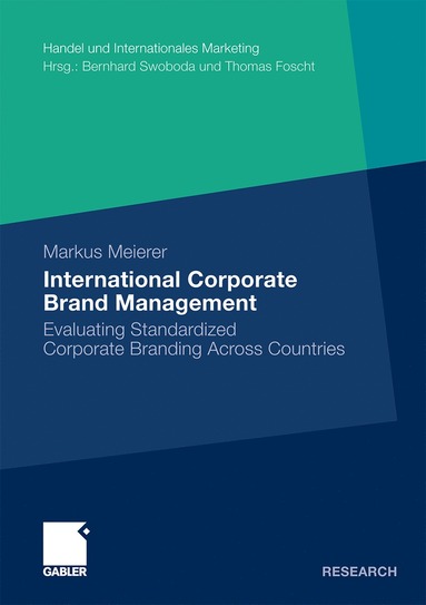 bokomslag International Corporate Brand Management