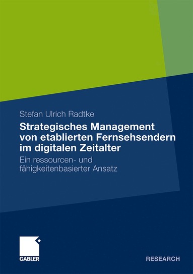 bokomslag Strategisches Management von etablierten Fernsehsendern im digitalen Zeitalter