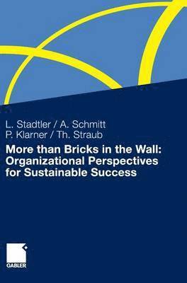 More than Bricks in the Wall: Organizational Perspectives for Sustainable Success 1