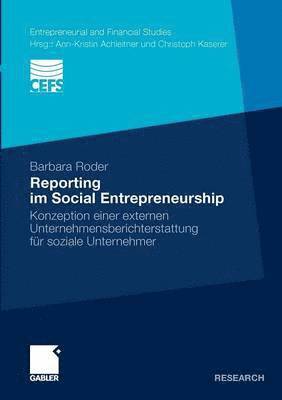 bokomslag Reporting im Social Entrepreneurship