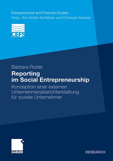 bokomslag Reporting im Social Entrepreneurship