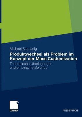 bokomslag Produktwechsel als Problem im Konzept der Mass Customization