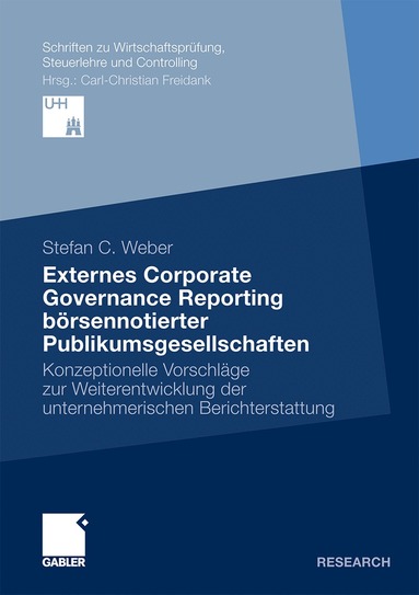 Stefan Weber - Externes Corporate Governance Reporting börsennotierter Publikumsgesellschaften, Häftad