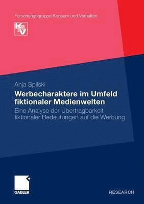 bokomslag Werbecharaktere im Umfeld fiktionaler Medienwelten
