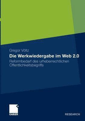 Die Werkwiedergabe im Web 2.0 1