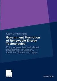 bokomslag Government Promotion of Renewable Energy Technologies