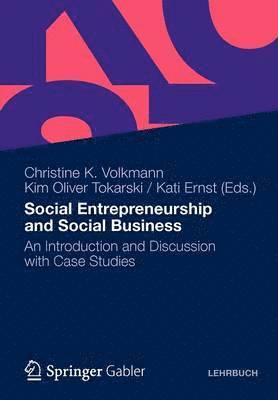 bokomslag Social Entrepreneurship and Social Business