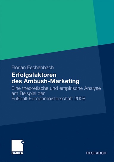 bokomslag Erfolgsfaktoren des Ambush-Marketing