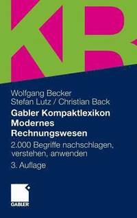 bokomslag Gabler Kompaktlexikon Modernes Rechnungswesen