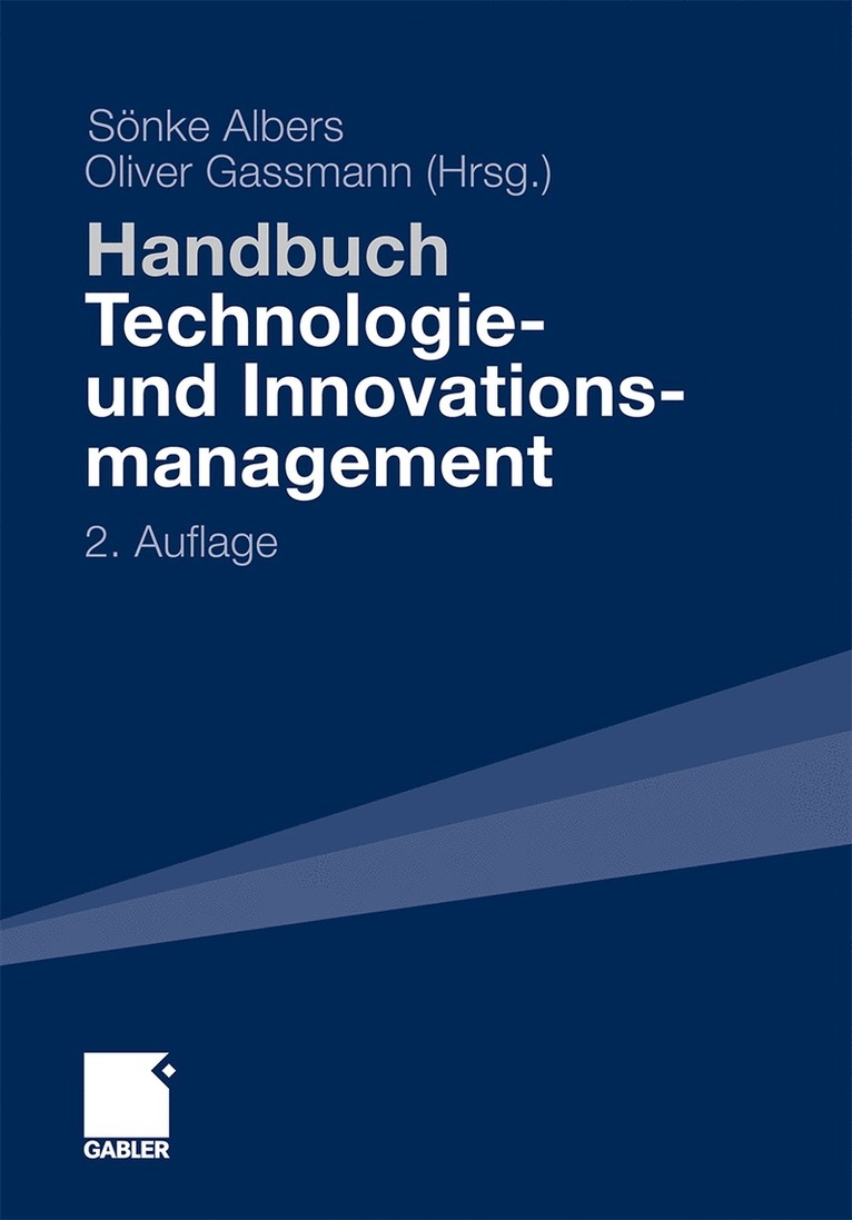 Sönke Albers, Oliver Gassmann - Handbuch Technologie- und Innovationsmanagement, Inbunden