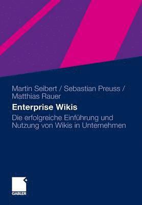 bokomslag Enterprise Wikis