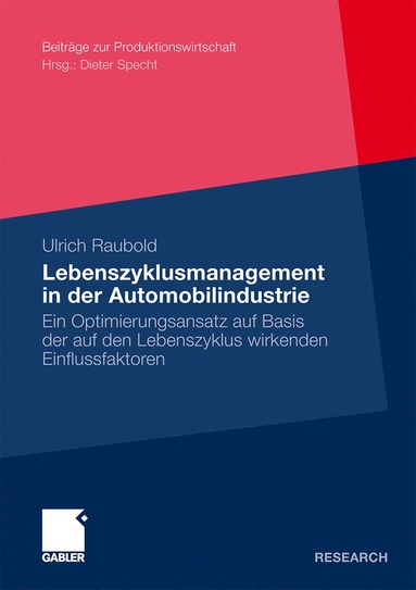 bokomslag Lebenszyklusmanagement in der Automobilindustrie