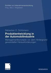 bokomslag Produktentwicklung in der Automobilindustrie