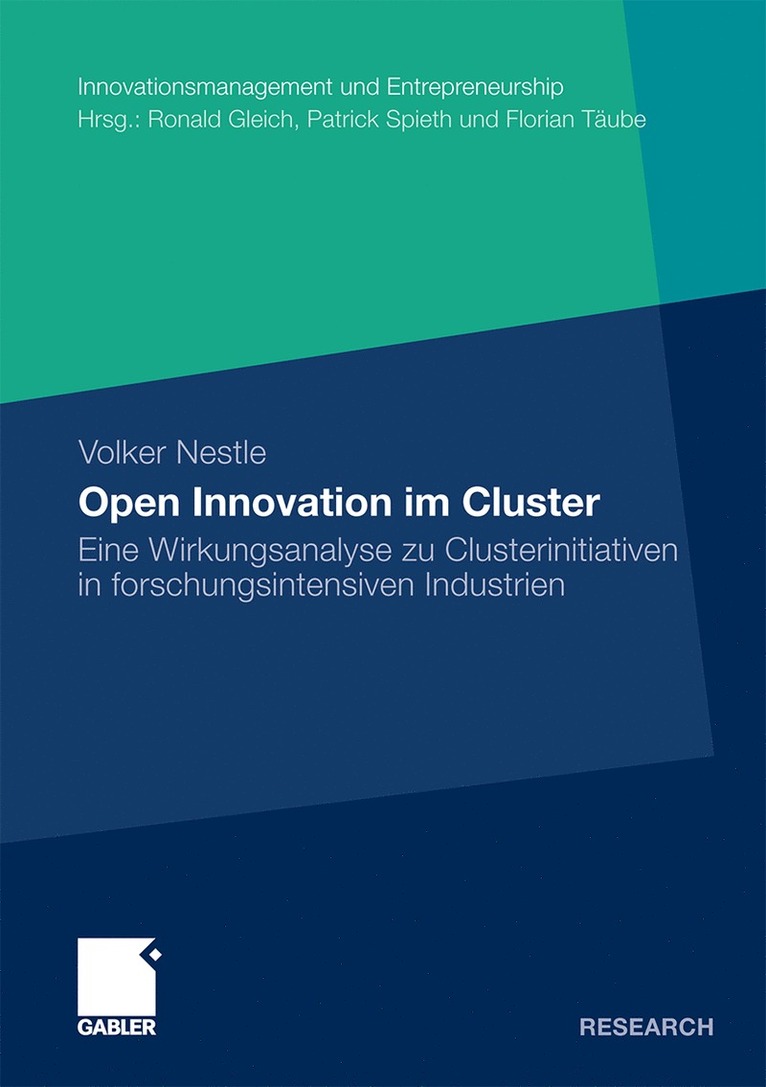 Volker Nestle - Open Innovation im Cluster, Häftad