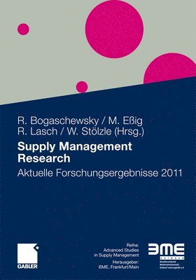 bokomslag Supply Management Research