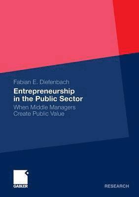 Entrepreneurship in the Public Sector 1