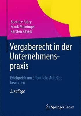 Vergaberecht in der Unternehmenspraxis 1