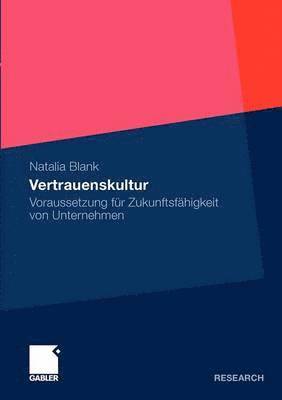 Natalia Blank - Vertrauenskultur, Häftad