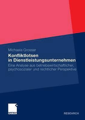 bokomslag Konfliktlotsen in Dienstleistungsunternehmen