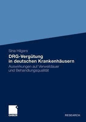 bokomslag DRG-Vergütung in deutschen Krankenhäusern