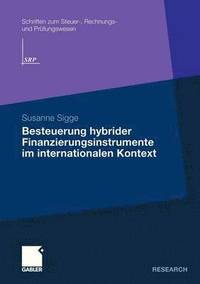 bokomslag Besteuerung hybrider Finanzierungsinstrumente im internationalen Kontext