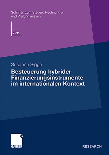 bokomslag Besteuerung hybrider Finanzierungsinstrumente im internationalen Kontext