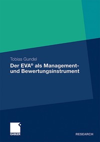 bokomslag Der EVA als Management- und Bewertungsinstrument