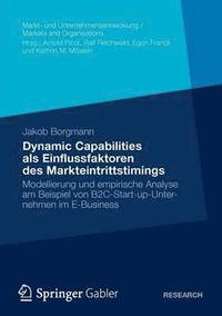 bokomslag Dynamic Capabilities als Einflussfaktoren des Markteintrittstimings