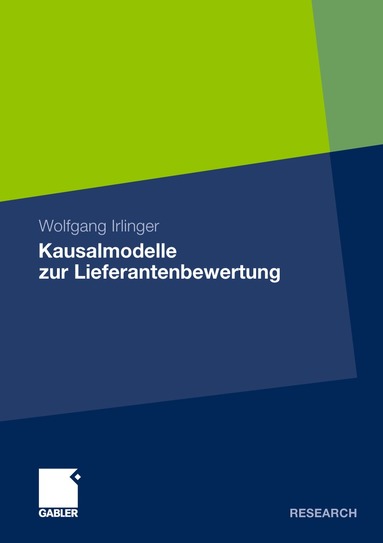 bokomslag Kausalmodelle zur Lieferantenbewertung