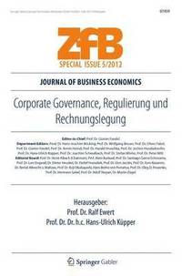 bokomslag Corporate Governance, Regulierung und Rechnungslegung