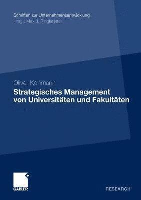 bokomslag Strategisches Management von Universitten und Fakultten