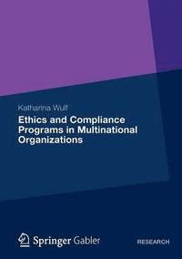 bokomslag Ethics and Compliance Programs in Multinational Organizations