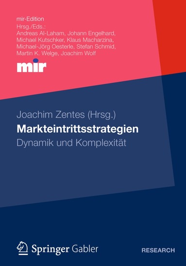 Joachim Zentes - Markteintrittsstrategien, Häftad