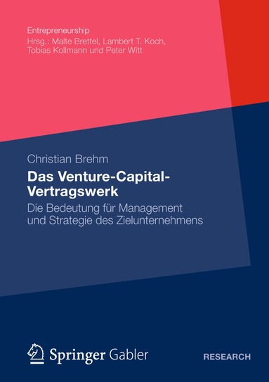 bokomslag Das Venture-Capital-Vertragswerk