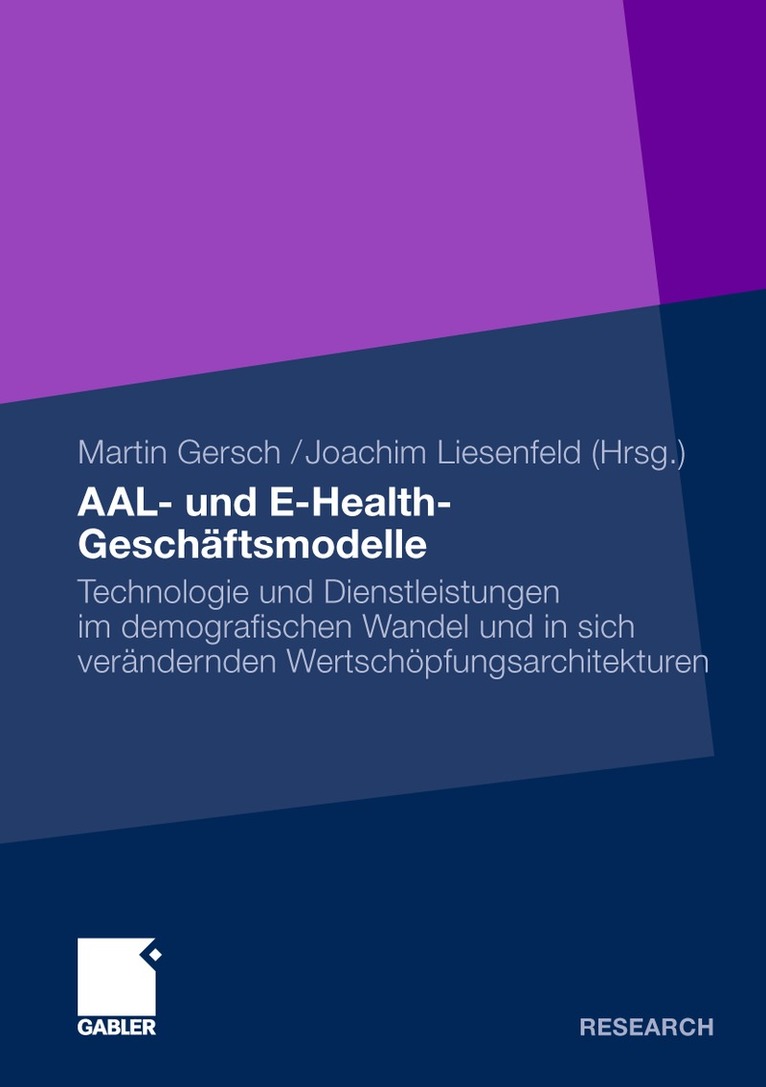 Joachim Liesenfeld, Martin Gersch - AAL- und E-Health-Geschäftsmodelle, Häftad