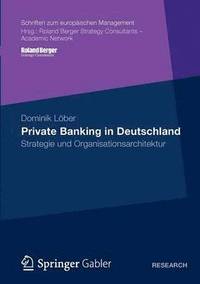 bokomslag Private Banking in Deutschland