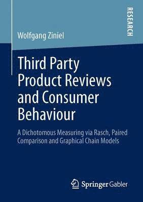 bokomslag Third Party Product Reviews and Consumer Behaviour